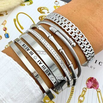 Bracelet, Stainless Steel