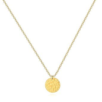 18K gold plated Stainless steel necklace, Intensity