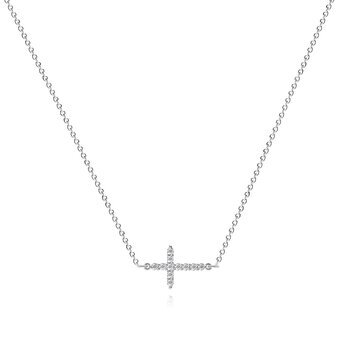 Stainless steel  "Crosses" necklace, Intensity