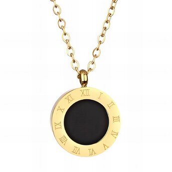 18K gold plated Stainless steel necklace, Intensity