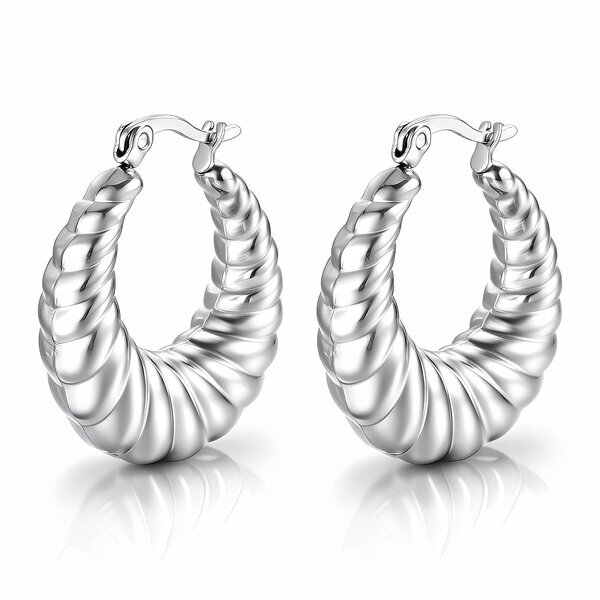 Earrings, Stainless Steel