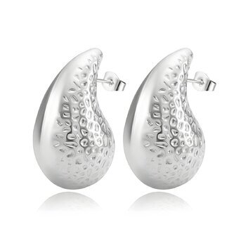 Stainless steel  "Teardrops" earrings, Intensity