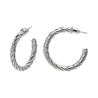 Stainless steel earrings, Intensity