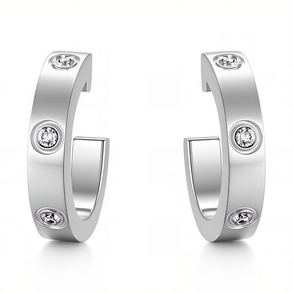 Earrings, Stainless Steel