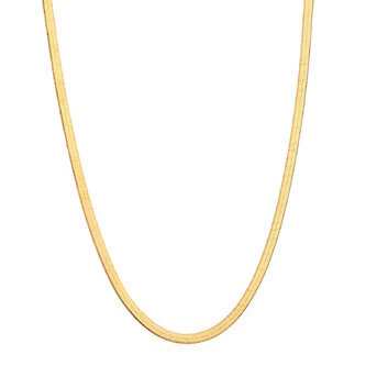 18K gold plated Stainless steel necklace, Intensity