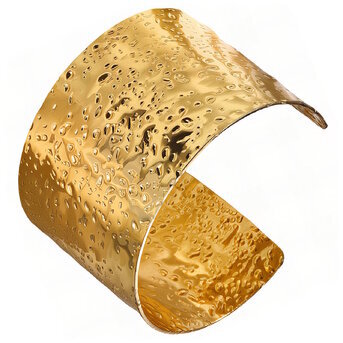 18K gold plated Stainless steel bracelet, Intensity