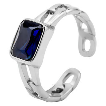 Ring, 18K Gold Plated Steel