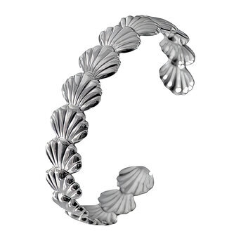 "Seashells" Bracelet, Stainless Steel