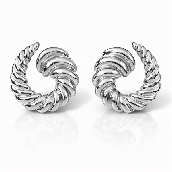 Earrings, Stainless Steel